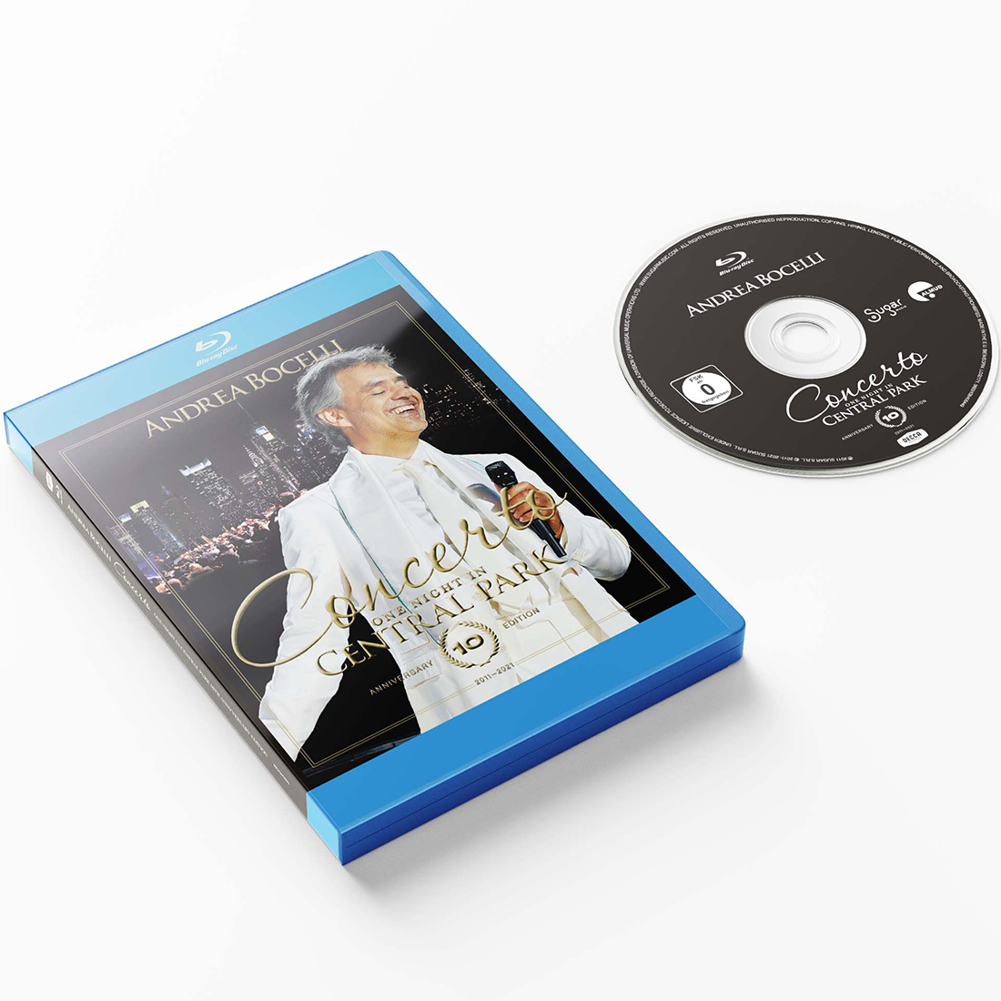 Andrea Bocelli - Concerto: One Night In Central Park - 10th Anniversary Edition Blu-Ray