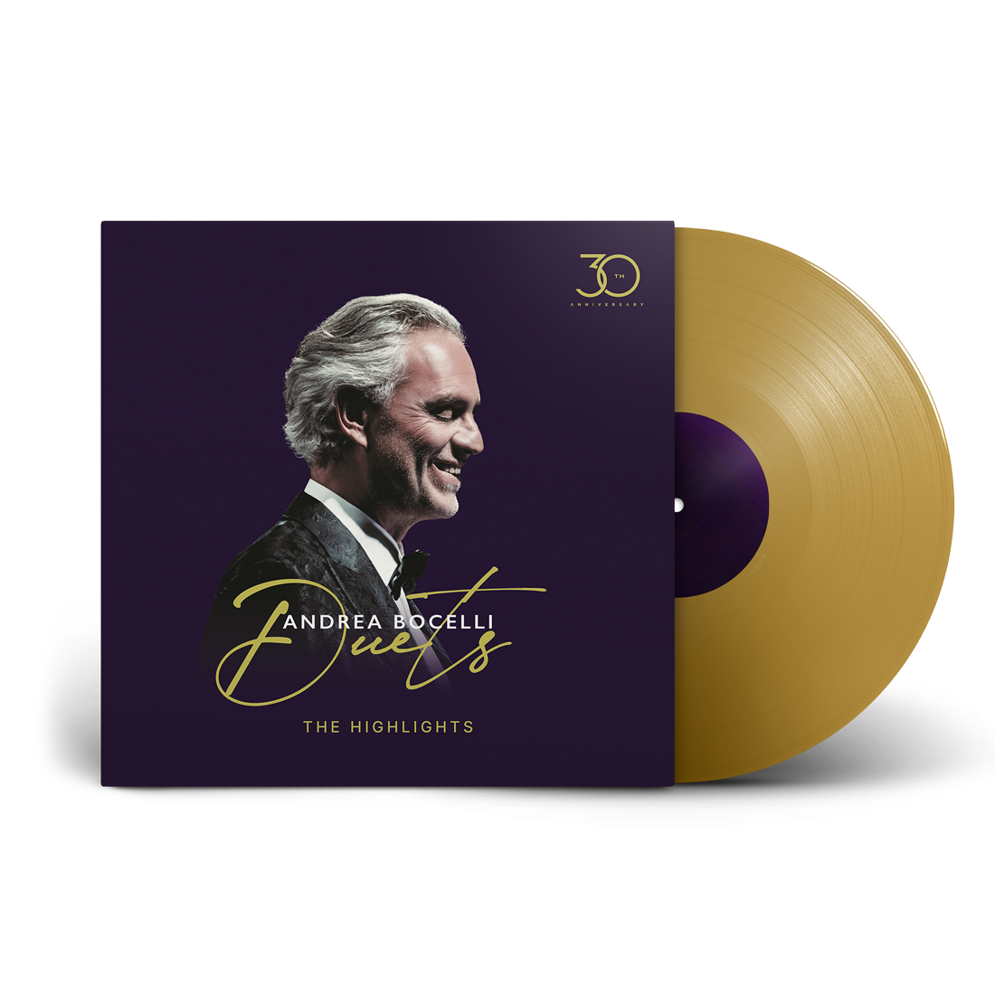 Andrea Bocelli, Myung-Whun Chung, Orchestra dell'Accademia Nazionale di Santa Cecilia, Norbert Balatsch, Paolo Lucci, Coro dell'Accademia Nazionale di Santa Cecilia, Coro Di Voci Bianche Del - Duets - 30th Anniversary: Spotify Fan First Exclusive Gold LP