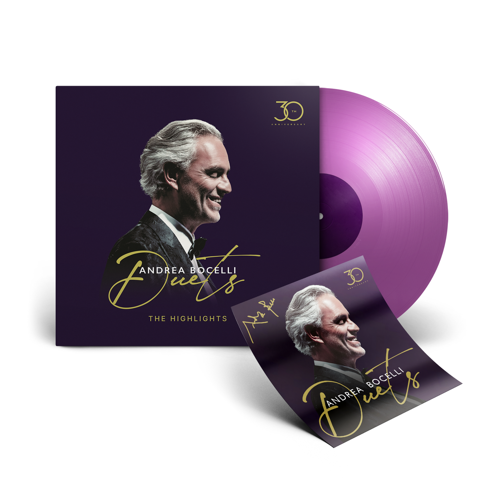 Duets - 30th Anniversary - Exclusive Purple LP + Signed Art Card ...