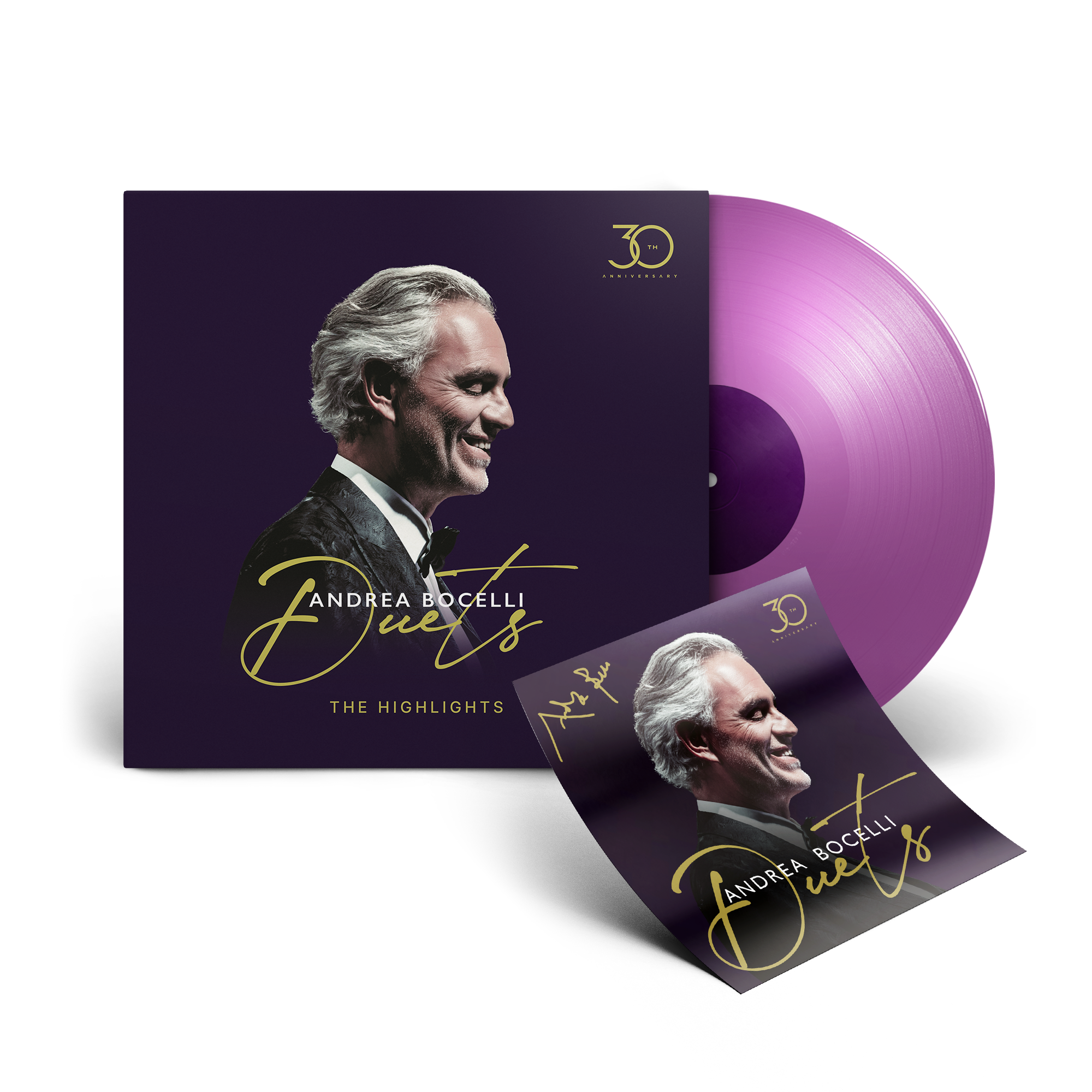 Duets - 30th Anniversary - Exclusive Purple LP + Signed Art Card