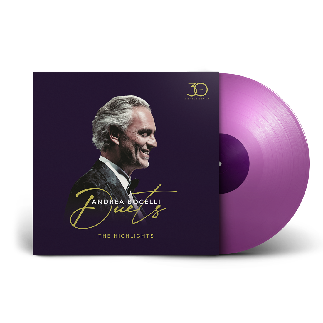 Duets - 30th Anniversary: Exclusive Purple Vinyl LP - Andrea Bocelli ...