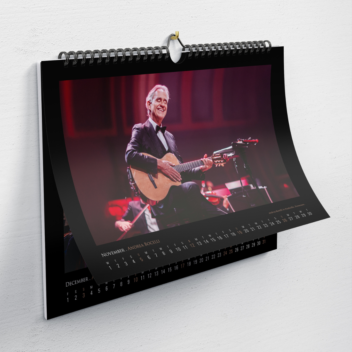 Andrea Bocelli - Andrea Bocelli 2026 Calendar