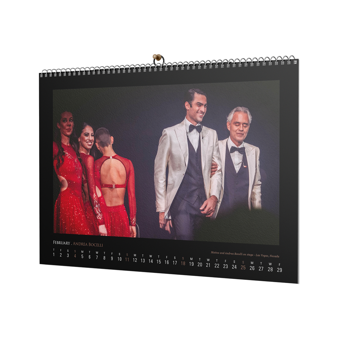 Andrea Bocelli Official 2024 Calendar Andrea Bocelli Official Store