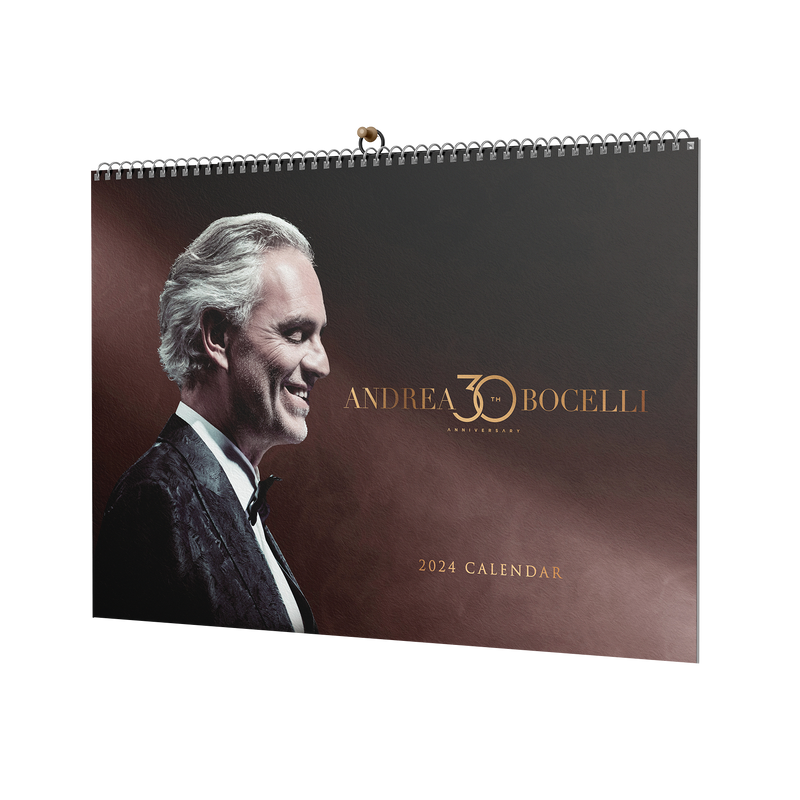 Andrea Bocelli Official 2024 Calendar Andrea Bocelli Official Store