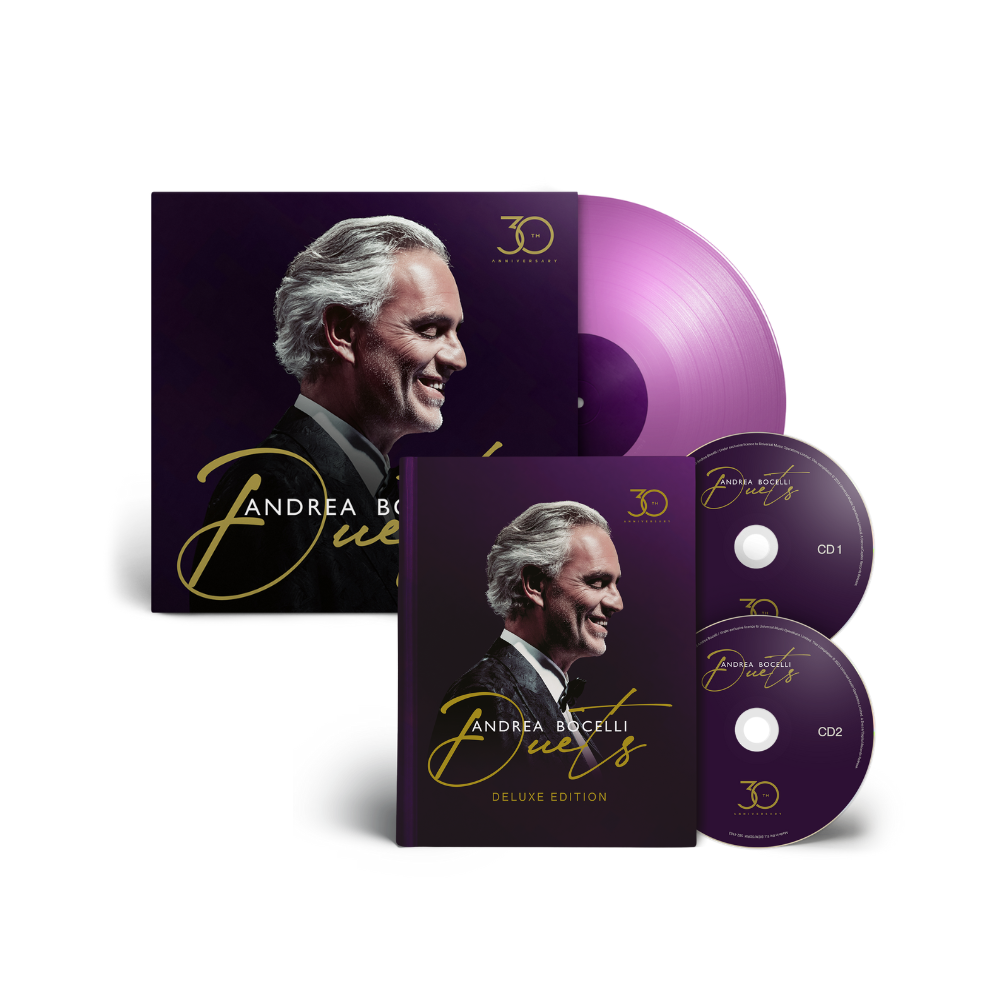Duets - 30th Anniversary: Deluxe Hardcover Book + Exclusive Purple Vinyl LP