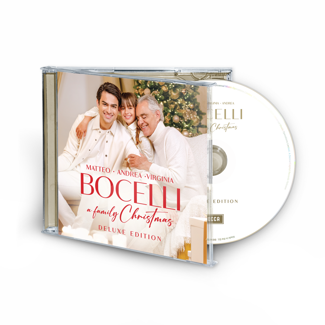 Andrea Bocelli - A Family Christmas (Deluxe Edition): CD Signed
